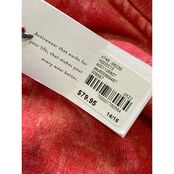 Lane Bryant Livi Red Dye Sleeveless Jumpsuit Cotton/Poly NWT - Picture 6 of 15